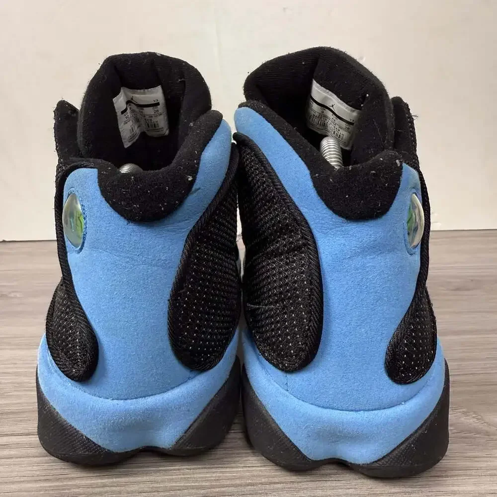 Air Jordan 13 Retro 'Black University Blue' Sneakers 310004-004 Sz 10